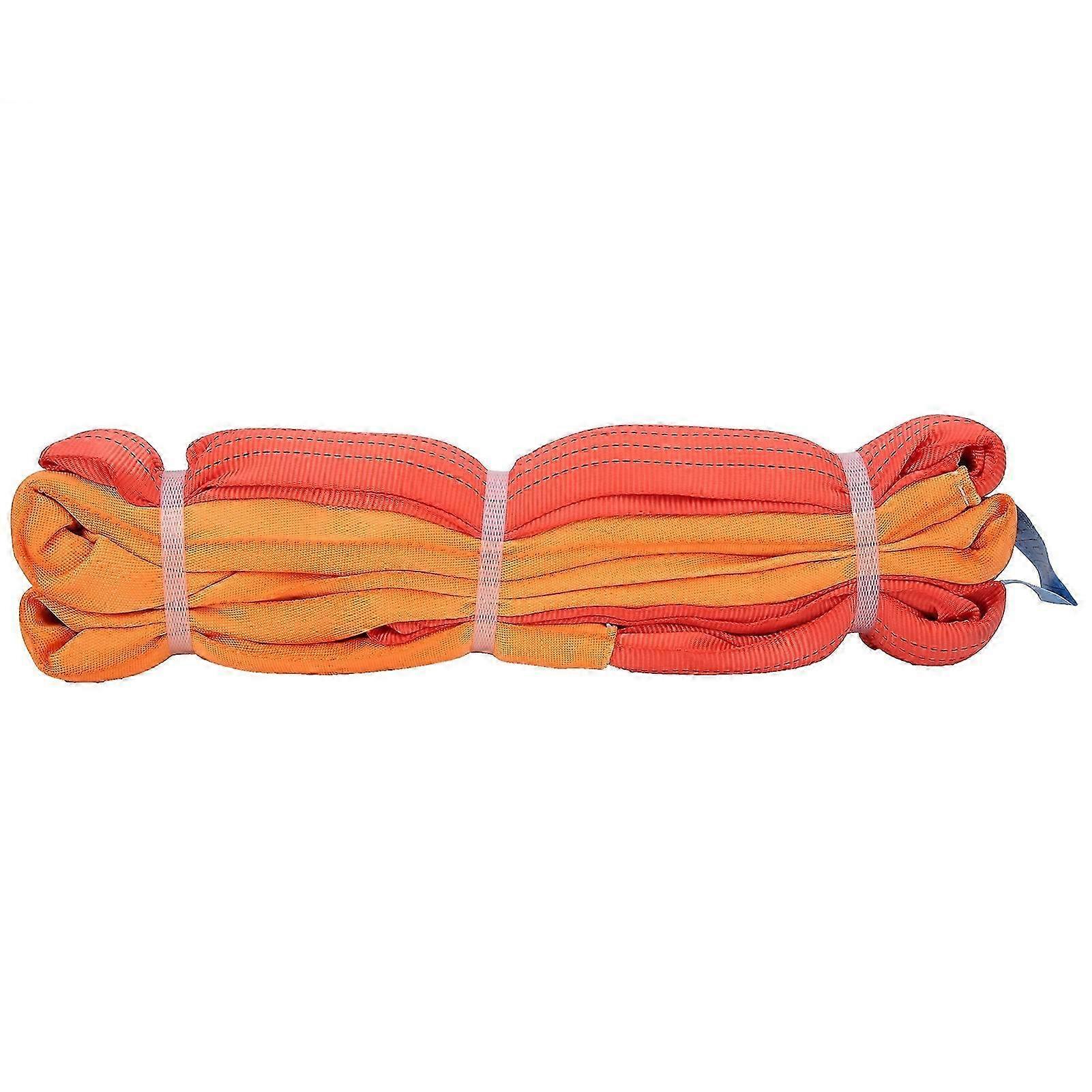 5T/3M Flexible Webbing Lifting Hoist Strap Polyester Heavy Duty Endless Lifting Slings