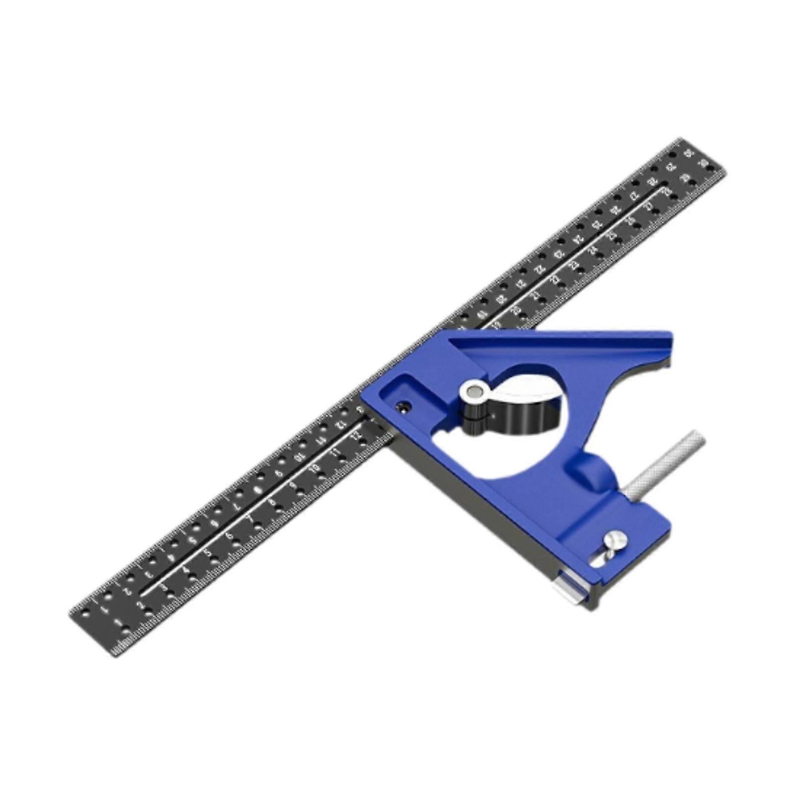 Combination Square Multifunctional Measuring Tool for Engineer Carpenter