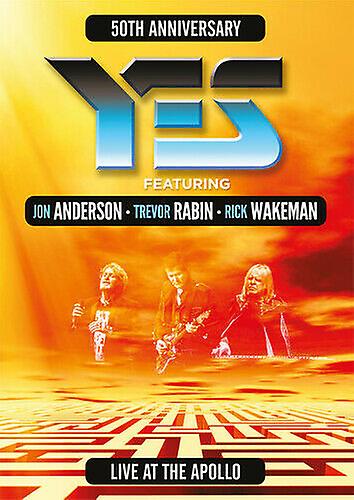 Yes Live at the Apollo DVD (2018) Yes cert E - Region 1