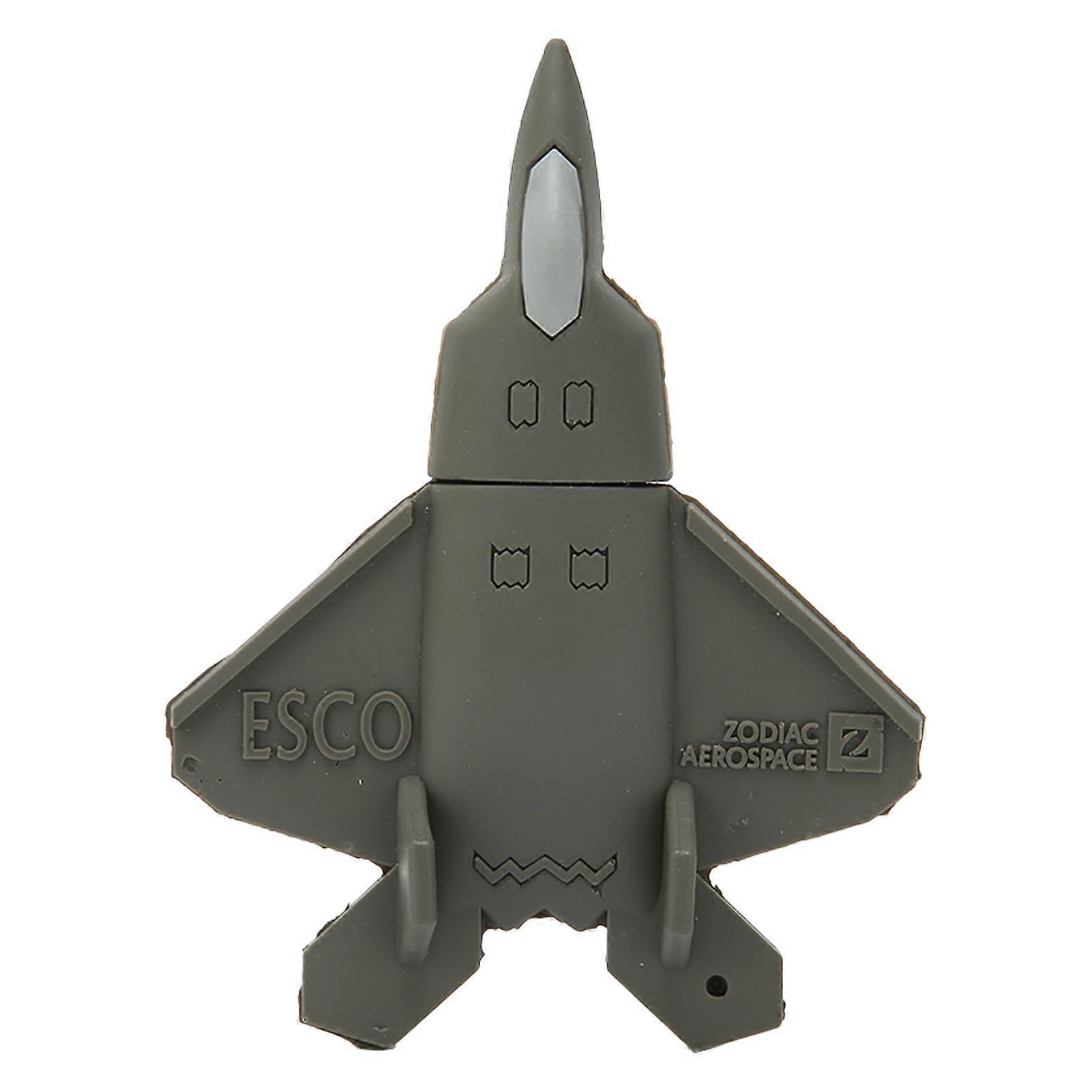 Clé USB 32 Go, motif poupée combattante grise, stockage portable, pour transmission et partage