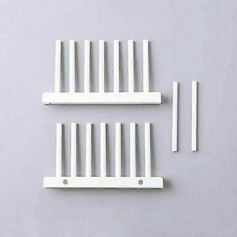 Dish Rack for Kitchen Utensils Dish Rack Kitchen Rack Draining Rack (White)