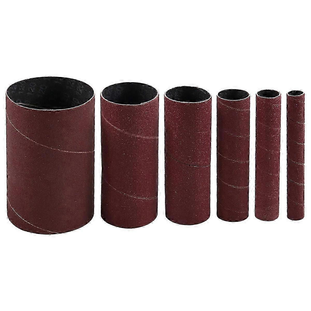 6 Pack Sanding Sleeves suitable for Spindle Sander, 120 Grit