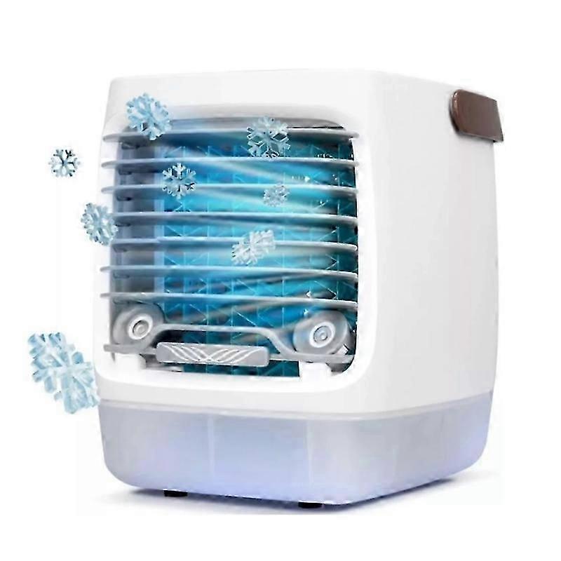 Portable Air Conditioner Personal Desktop Air Cooing Rechargeable Quiet Table Fan Office 0619