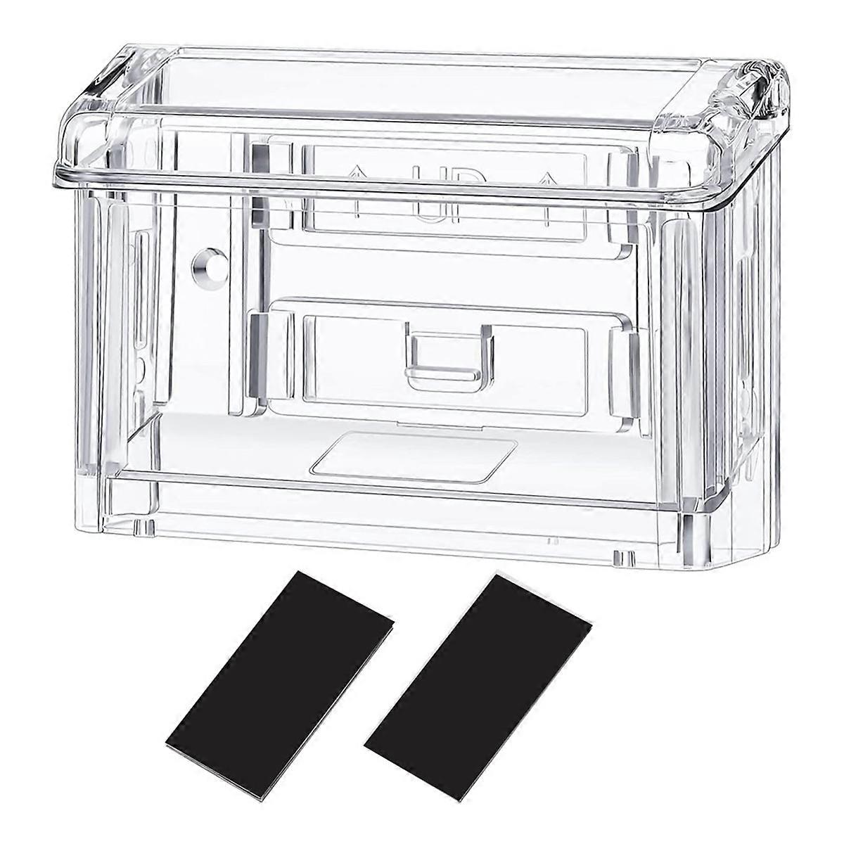 Outdoor Business Card Holder Wall Mount Acrylic Business Card Box