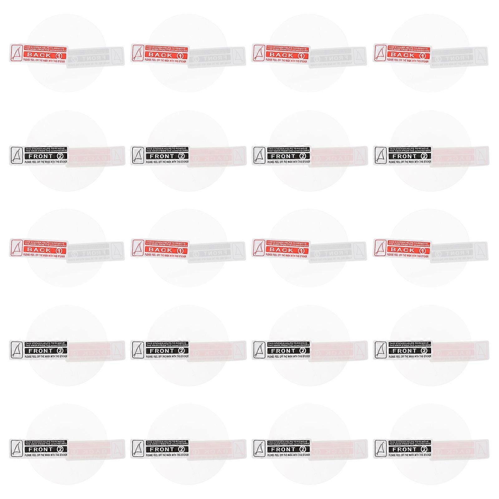 Screen Protectors -Fingerprint High Definition 4x4CM 20Set