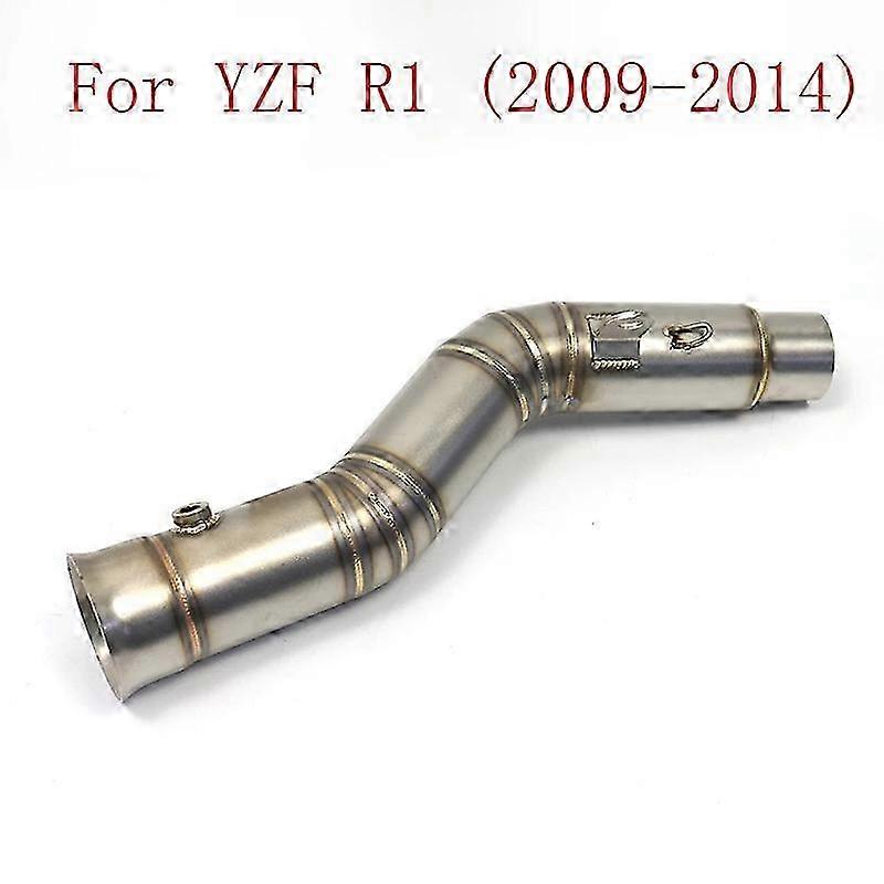 Exhaust connection pipe for certain motorcycle models, silencer, intermediate connection pipe for bike