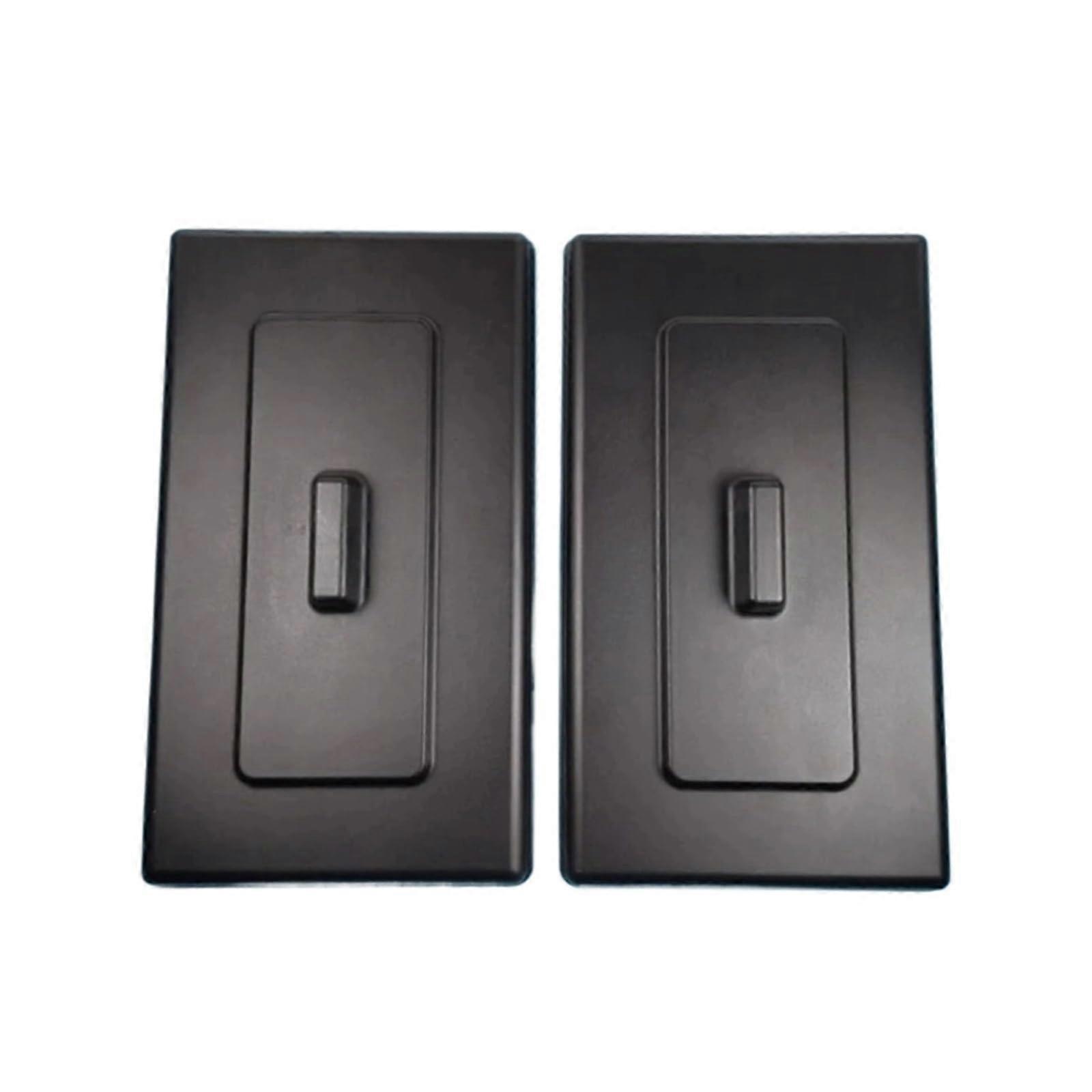 Upper Funnel Lids Replacement, Rectangular Covers, 2 Pieces, 34 cm, For Soft Ice Cream Machine Fittings