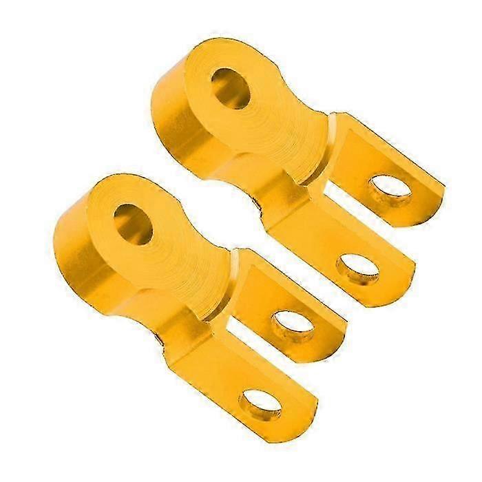 Rear Shock Absorber Height Extension Kit, Easy to Install Motorcycle Upgrade Gold