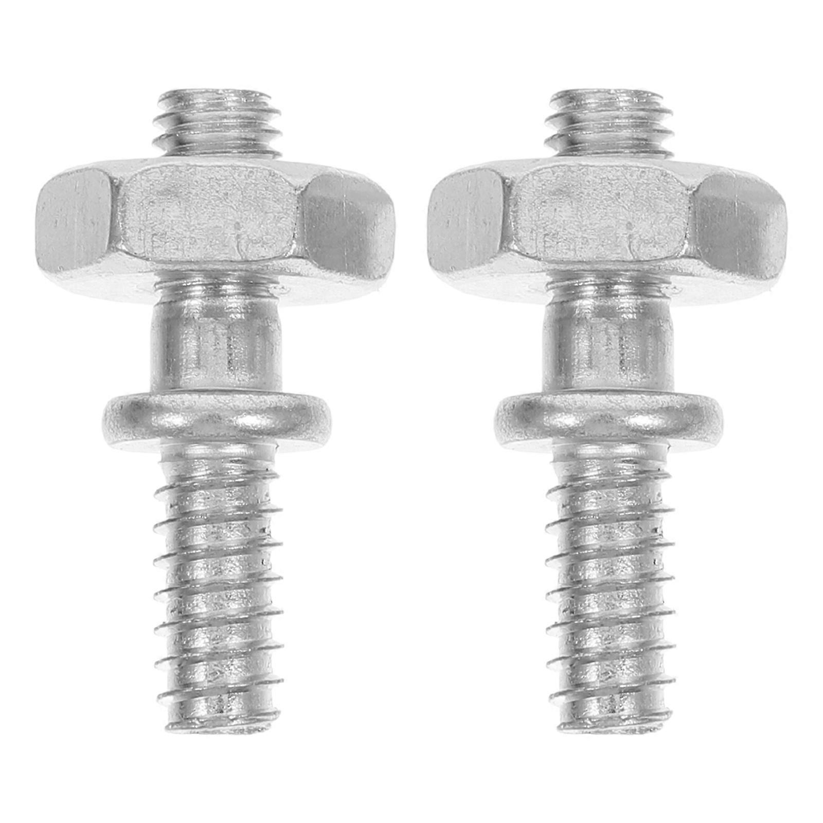 2pcs Chainsaw Bar Studs & Nuts Replacement Durable Hardware for Easy Installation and Optimal Performance