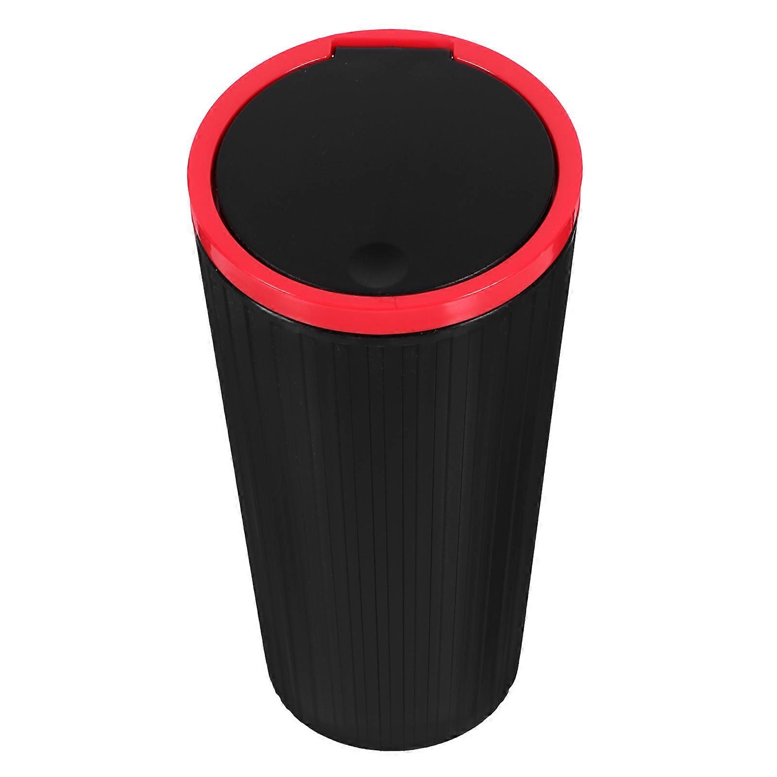 Car Trash Container Multi Purpose Car Trash Can Easy to Clean PP Material 17.00X9.00X9.00CM 2Pack