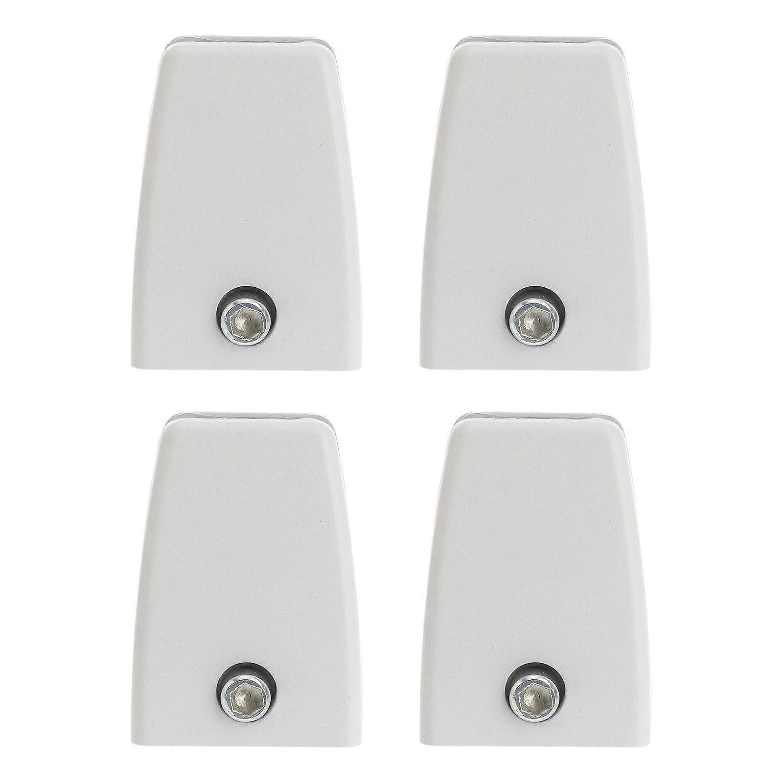 4pcs Durable Aluminum Alloy Desk Partition Clamps for Office Dividers – Universal Fit, Easy Installation, Strong & Sturdy Design for Various Desktop