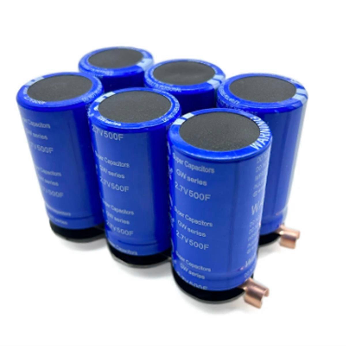 16V83F Supercapacitor Automobile Rectifier Module 2.7V500Fx6 Super Capacitor with Balance Protecting Plate