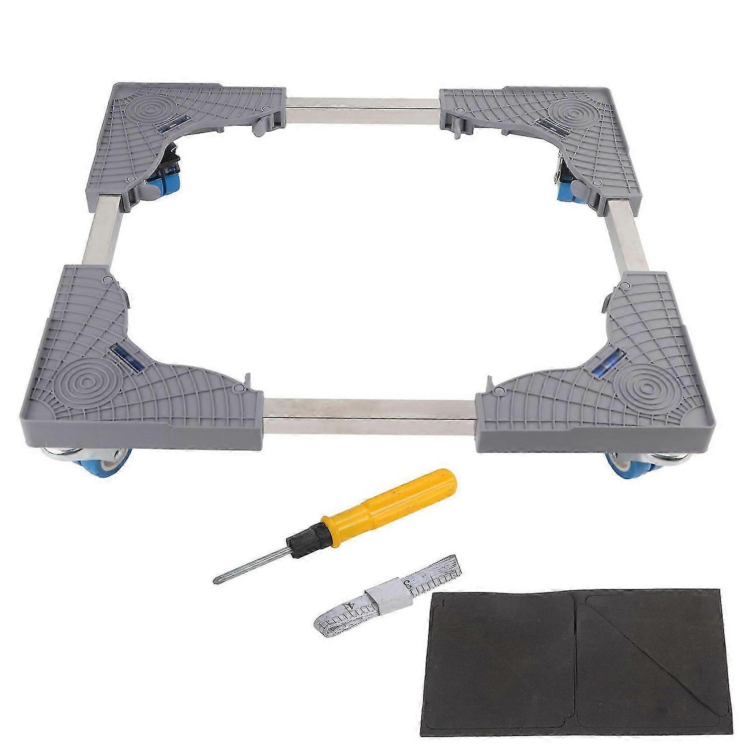Washing Machine Stand Multifunctional Movable Adjustable Appliances Base for Refrigerator Air Conditioner