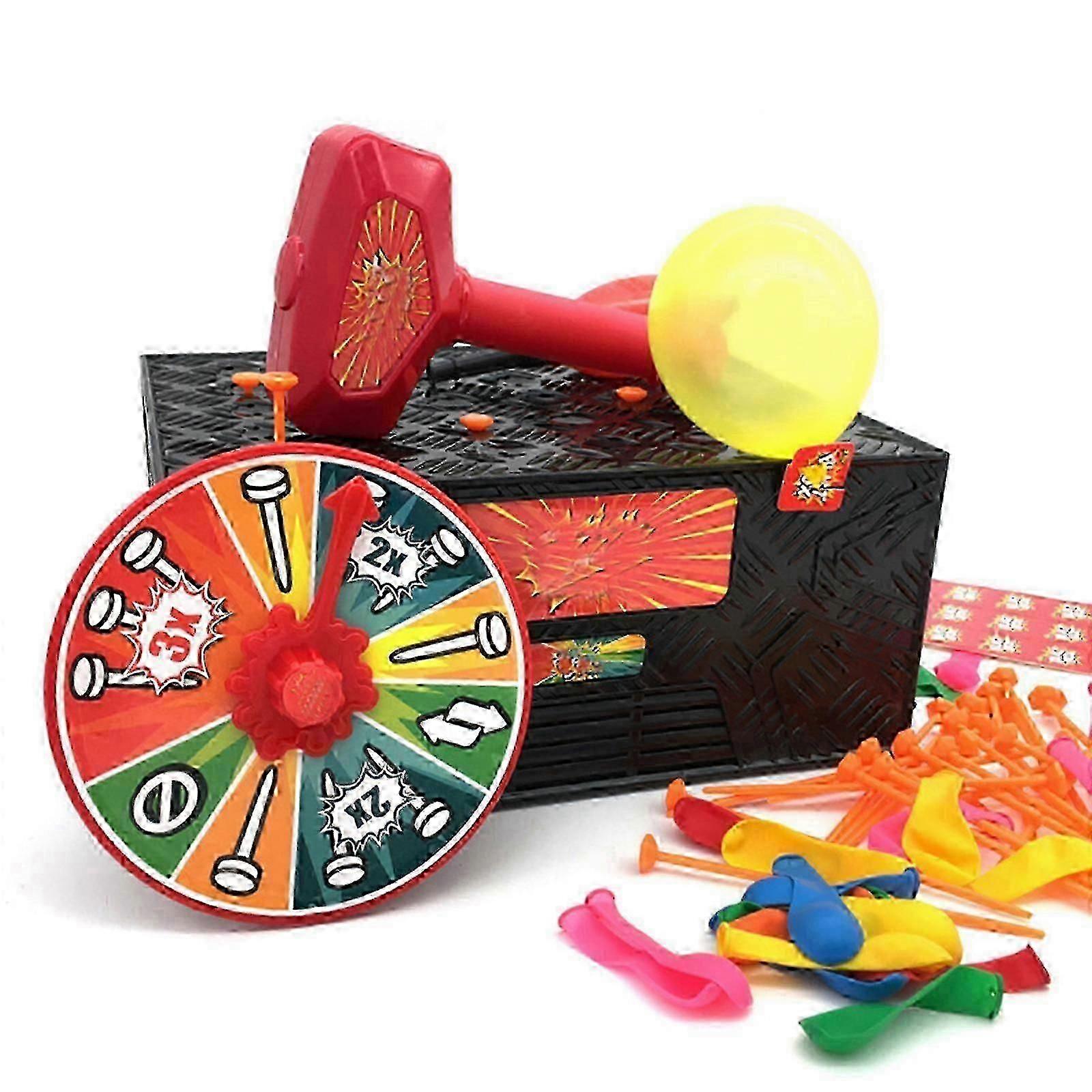 Whack-a-Balloon Exploding Box Game - Interactive Fun for Family Gatherings
