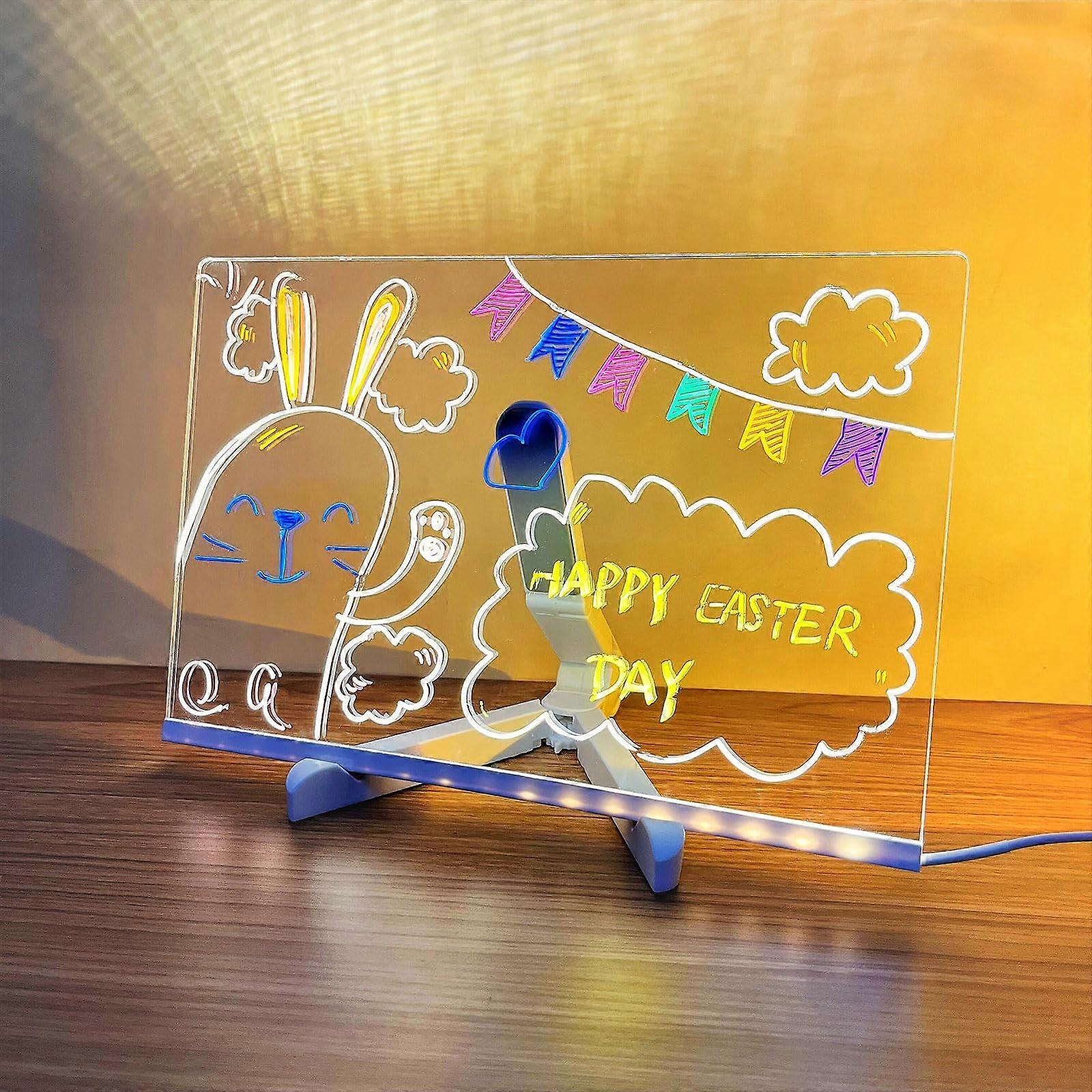 LED Letter Message Board, Note (30x20cm)