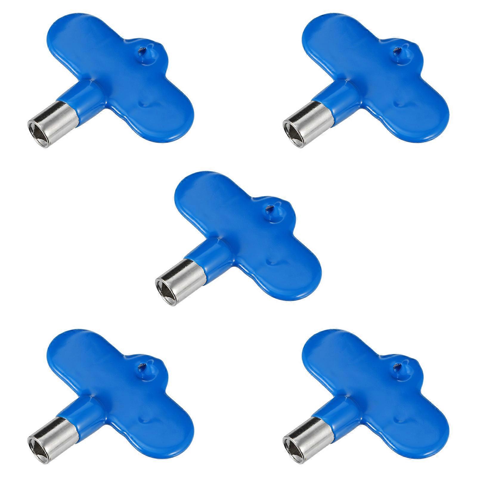 Cast Iron Handle Metal Replacement Handle Smooth Surface Valve Operation 5.80X5.50X1.00CM 5Pcs
