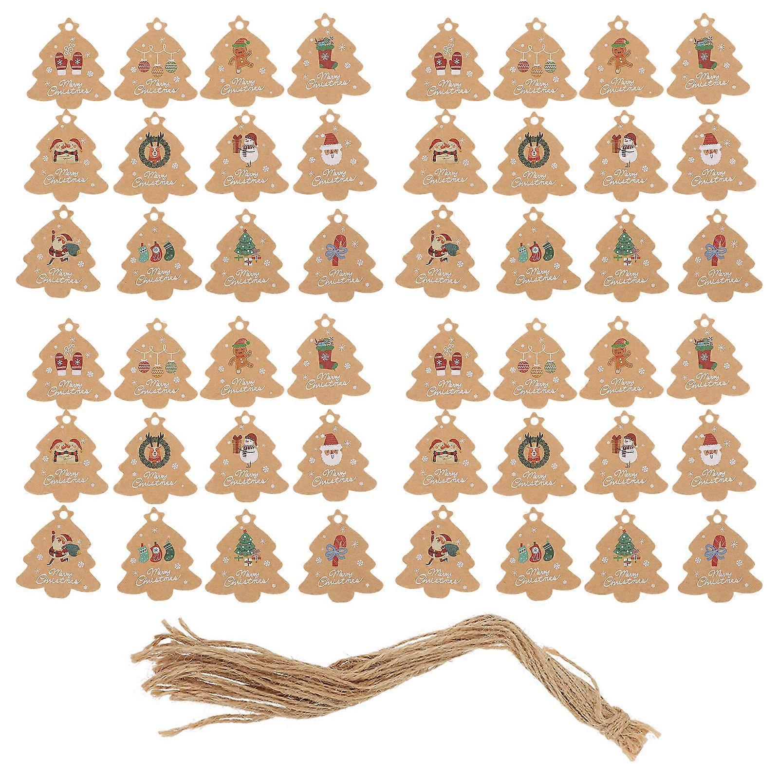 It sounds like you're looking for information or assistance regarding **Christmas Kraft Paper Tags with Natural Twine** – whether it's for crafting,