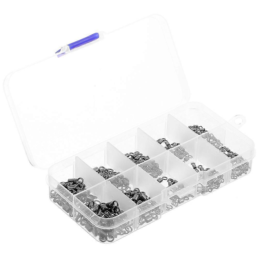 Here's a refined product description for your **210pcs High Fishing Swivels Connector Set**:
π£ **210pcs High Fishing Swivels Connector Set β