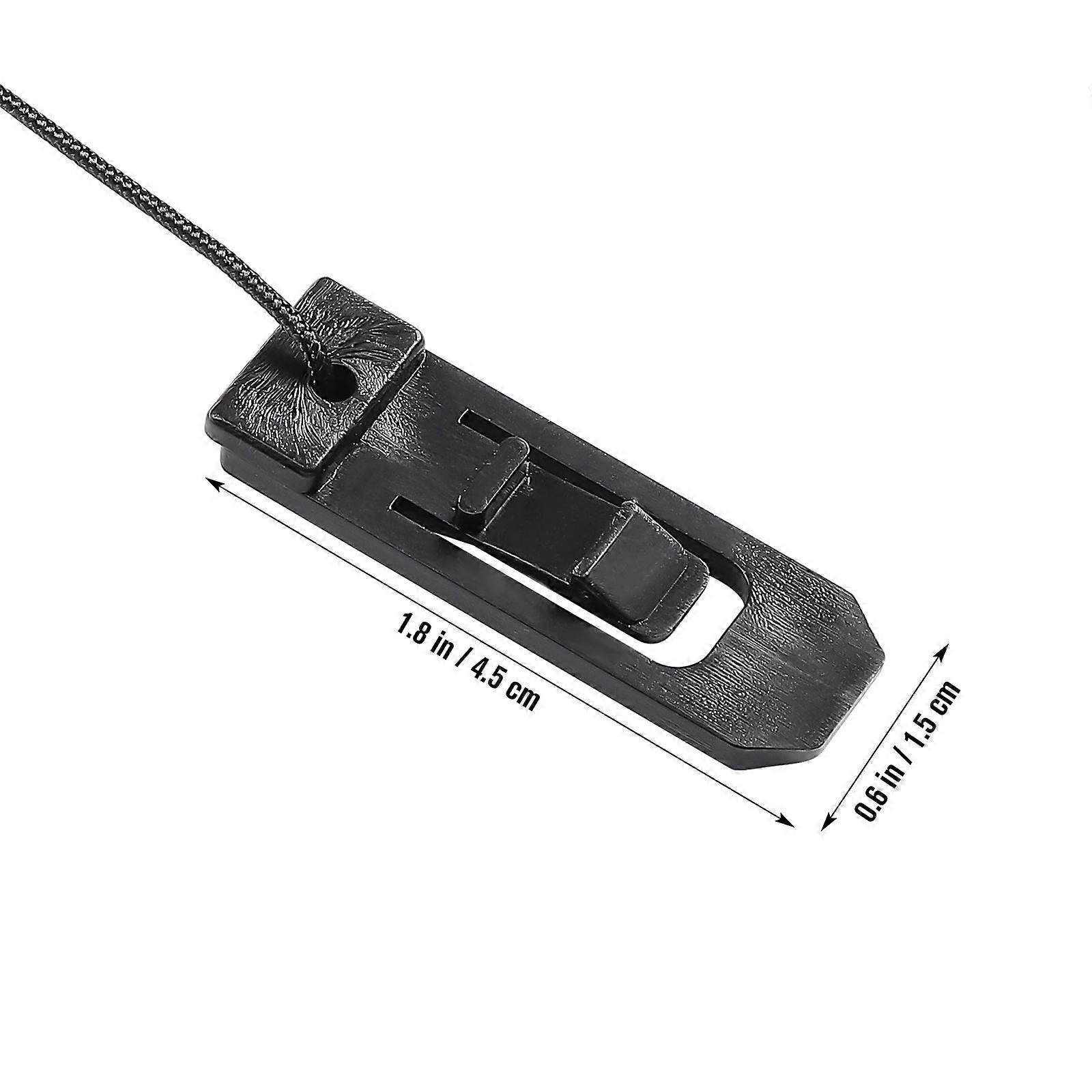 4 Clip Per Pinne Da Surf Gonfiabili - Fermo Separatore D'Acqua In Nylon - Accessori Per Paddle Board E Sci Nautico