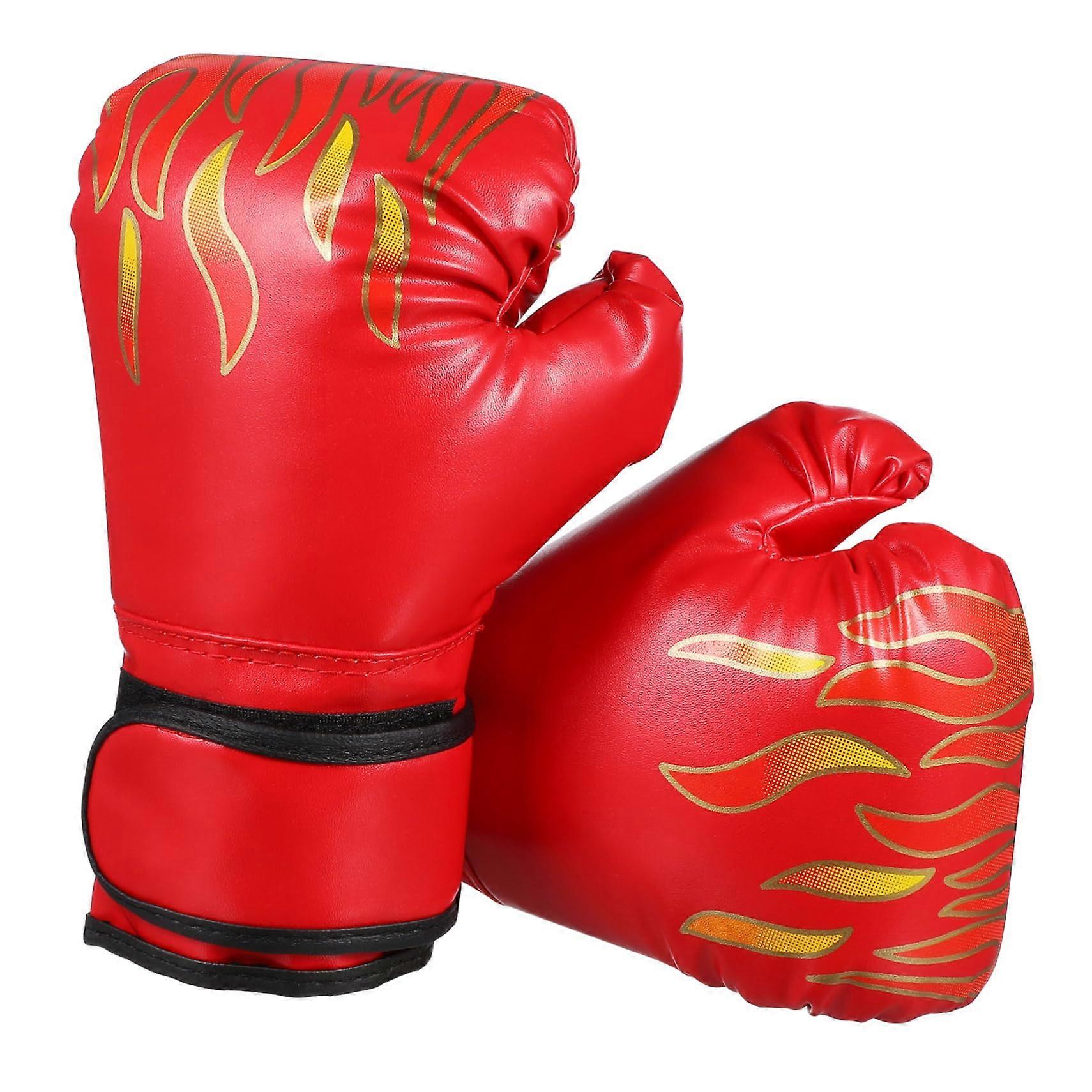 1 pair of boxing gloves sparring comfortable Thai for kickboxing breathable design for training and beginners