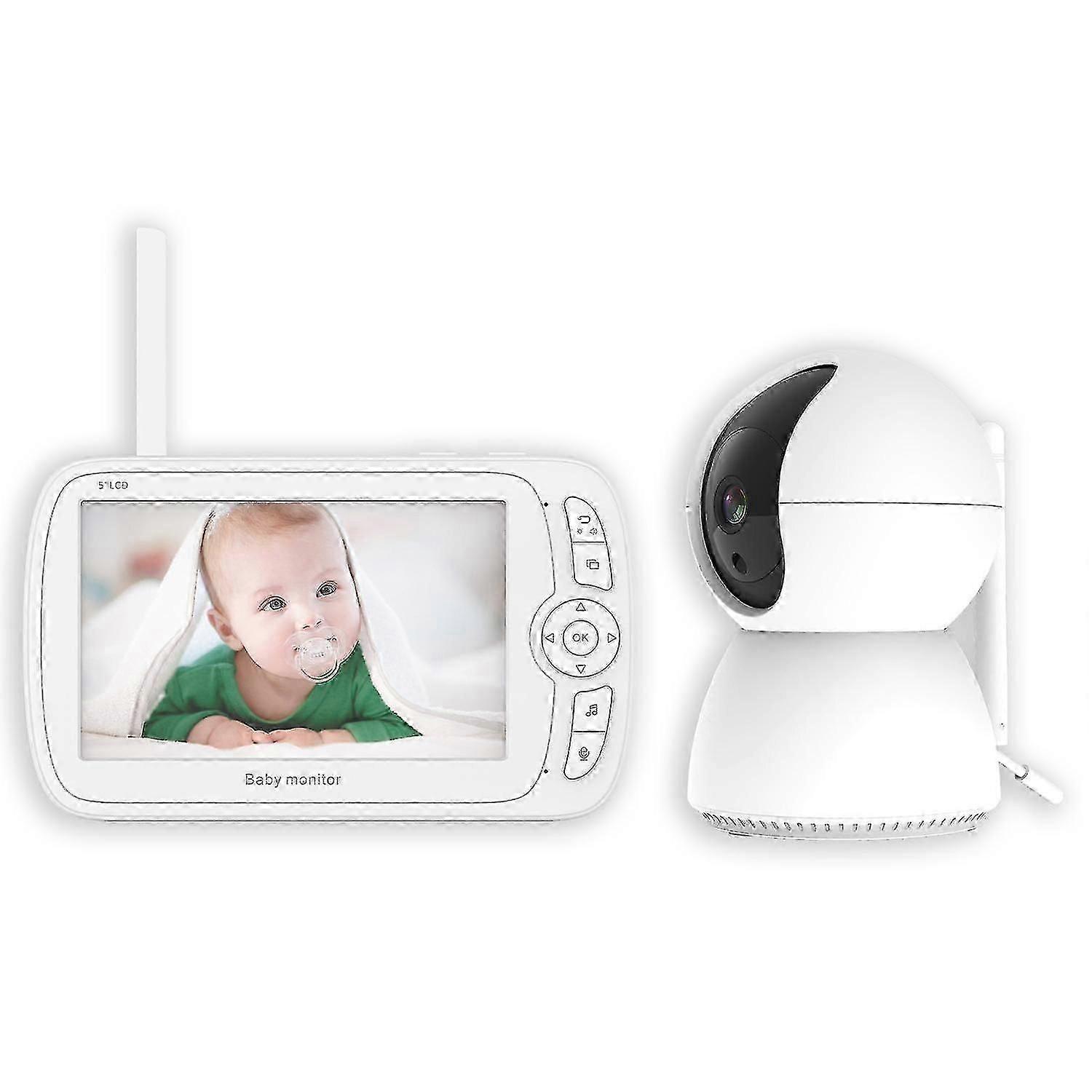 5 inch smart baby monitor baby monitor home baby monitor