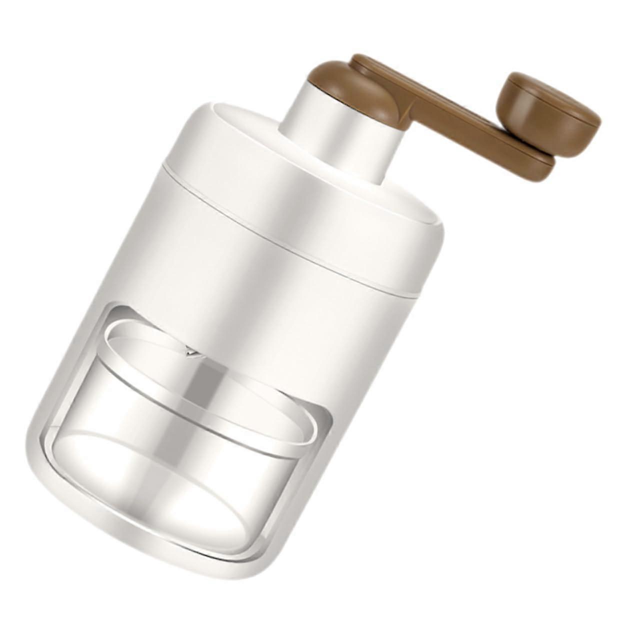 Ice Maker Ice Crusher Hand Blender Electric Snow Cone Machine Portable Ice Maker Snow Brush Drinking Handy Ice Crusher Tool for Ice Making ABS