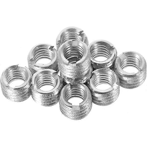 10x Mikrofonständer-Adapter, 3/8 auf 1/4 Schraubgewinde Adapter
