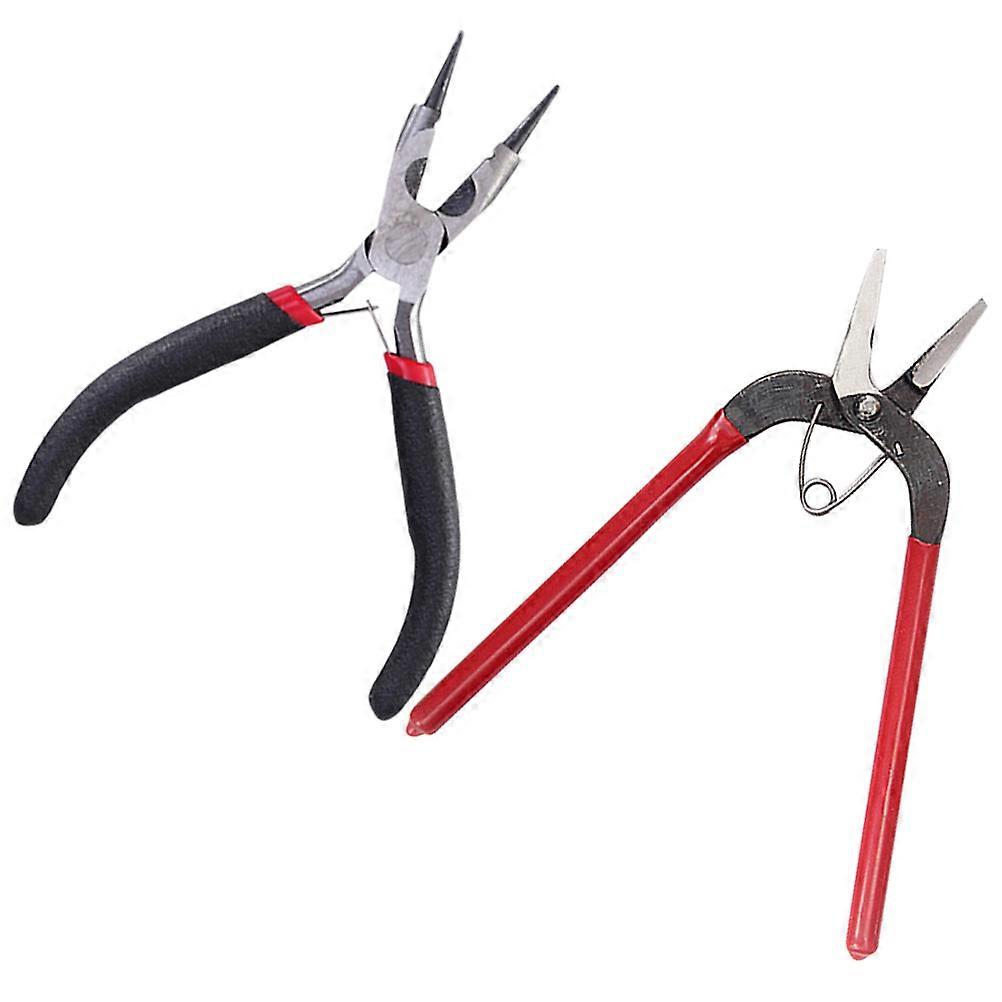 Jewelry Pliers Single Hole Punch For Crafts Metal Assorted Color 1 Set