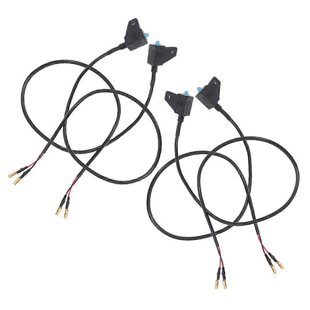 4pcs Handlebar Kill Switch On Off Push Button Control Switches for ATV Motorcycle Scooters