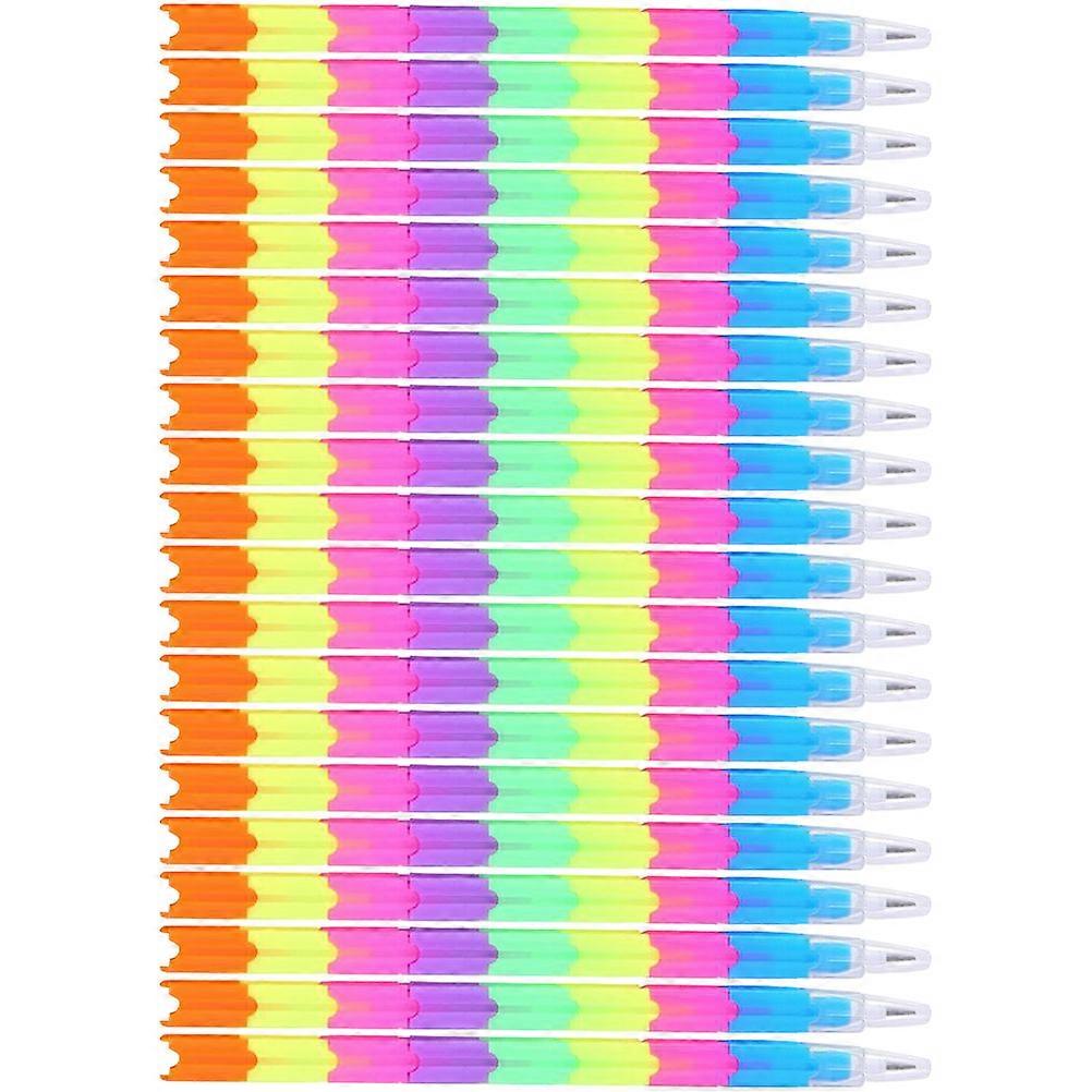 Colorful Pencils 20Pcs Multi ABS Pencils for Writing Use with Stackable Design