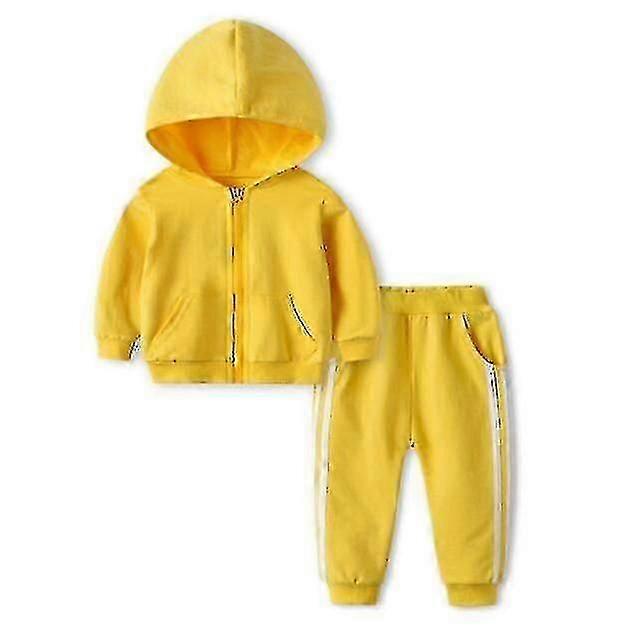 Kids 2pcs Hooded Tracksuit Set