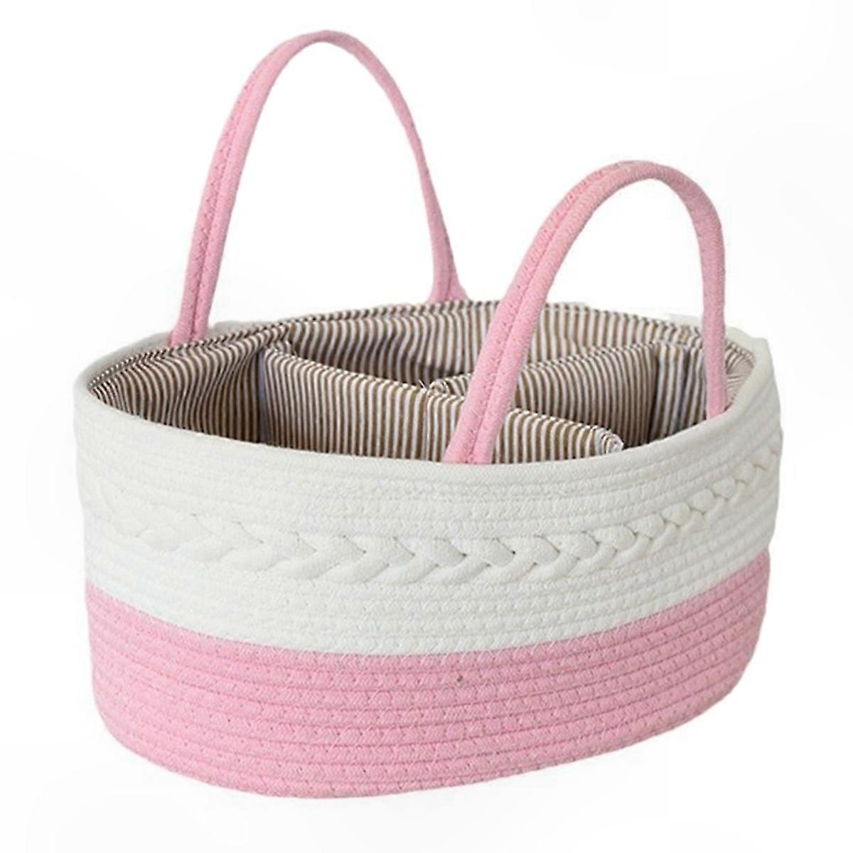 Baby Diaper Organizer with Storage Compartments for Nursery Essentials