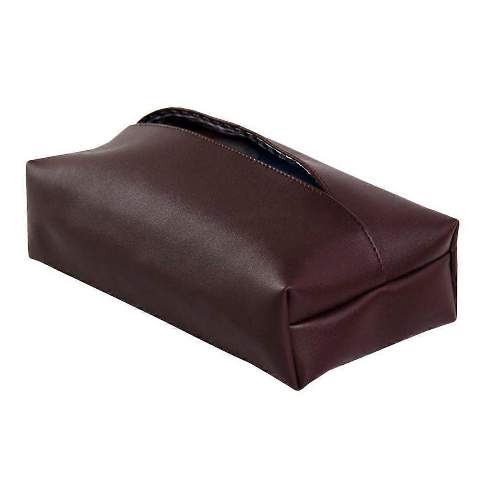 Modern Napkin Box PU Tissue Container 1 Set Napkin Dispenser Home Decoration