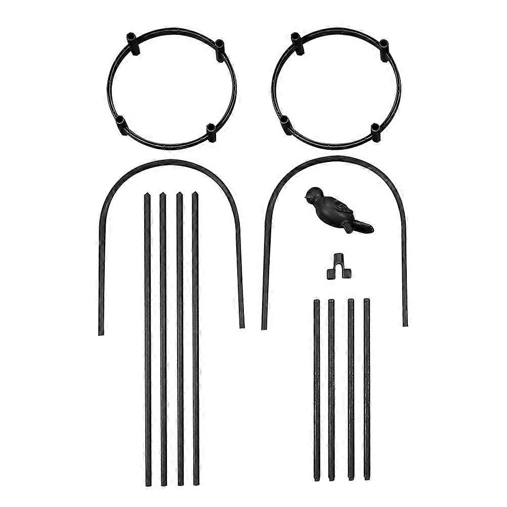 Garden Support Frame For Vines And Roses 150X20Cm Sturdy Iron Structure 1Set