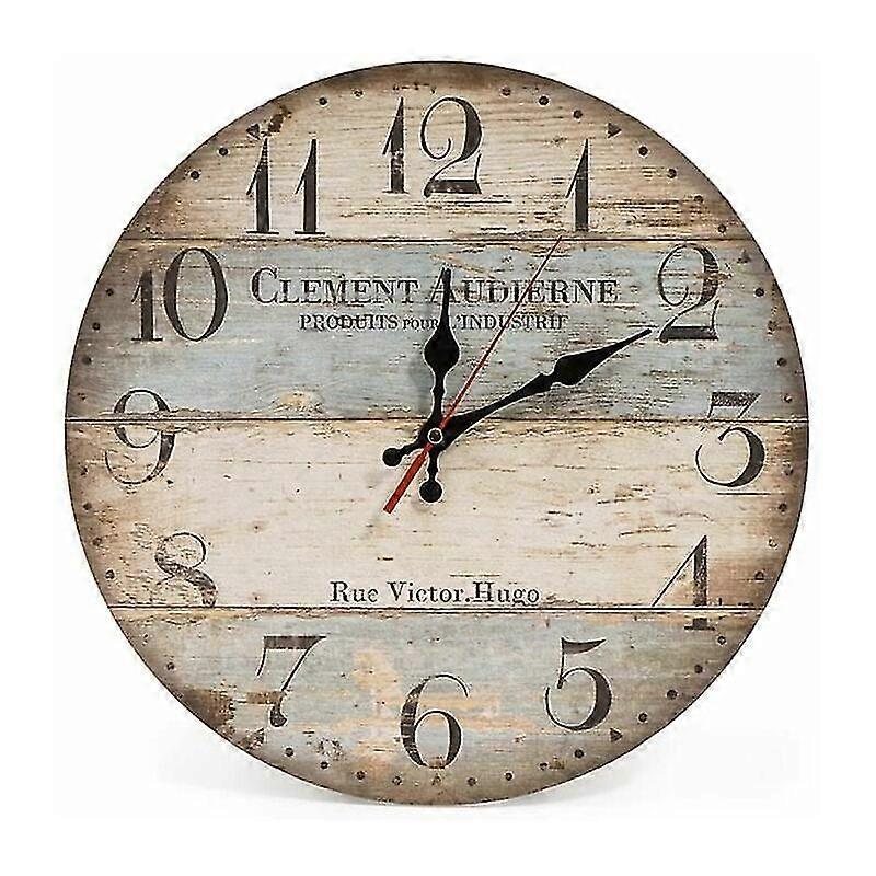 Vintage Style Wall Pendulum Clock 30cm 1pc