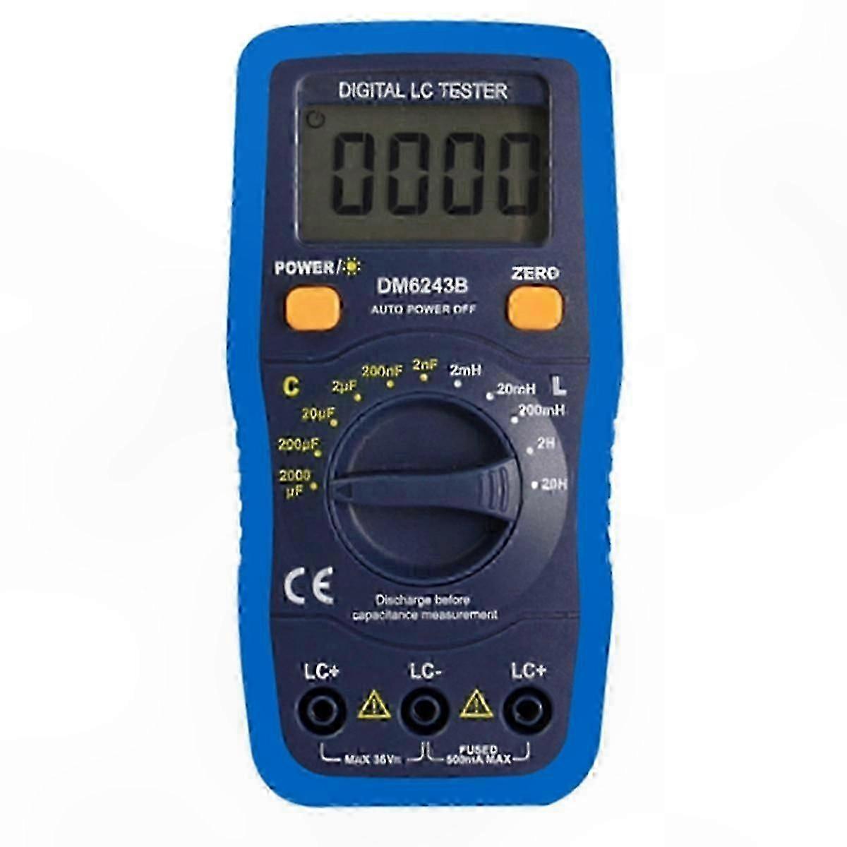 Capacitance and Inductance Meter DM6243B, Digital Multimeter for Capacitance Measurement