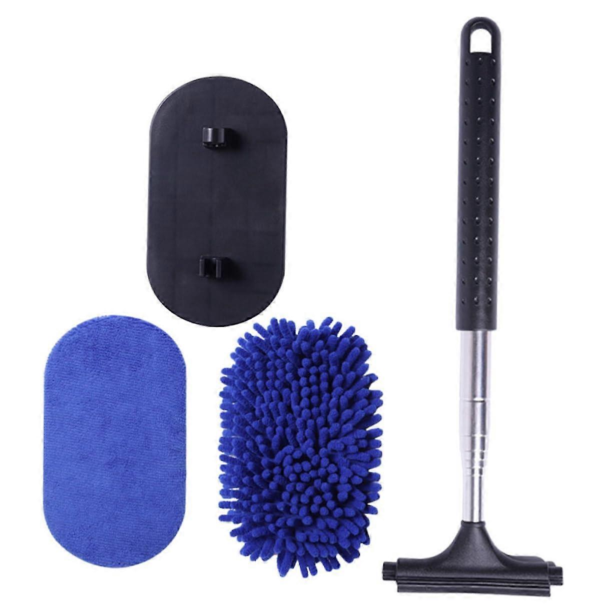 1Satz Teleskop Multifunktionaler Auto Scheibenreiniger Car Window Cleaner Removable Handle For Windows And Mirrors