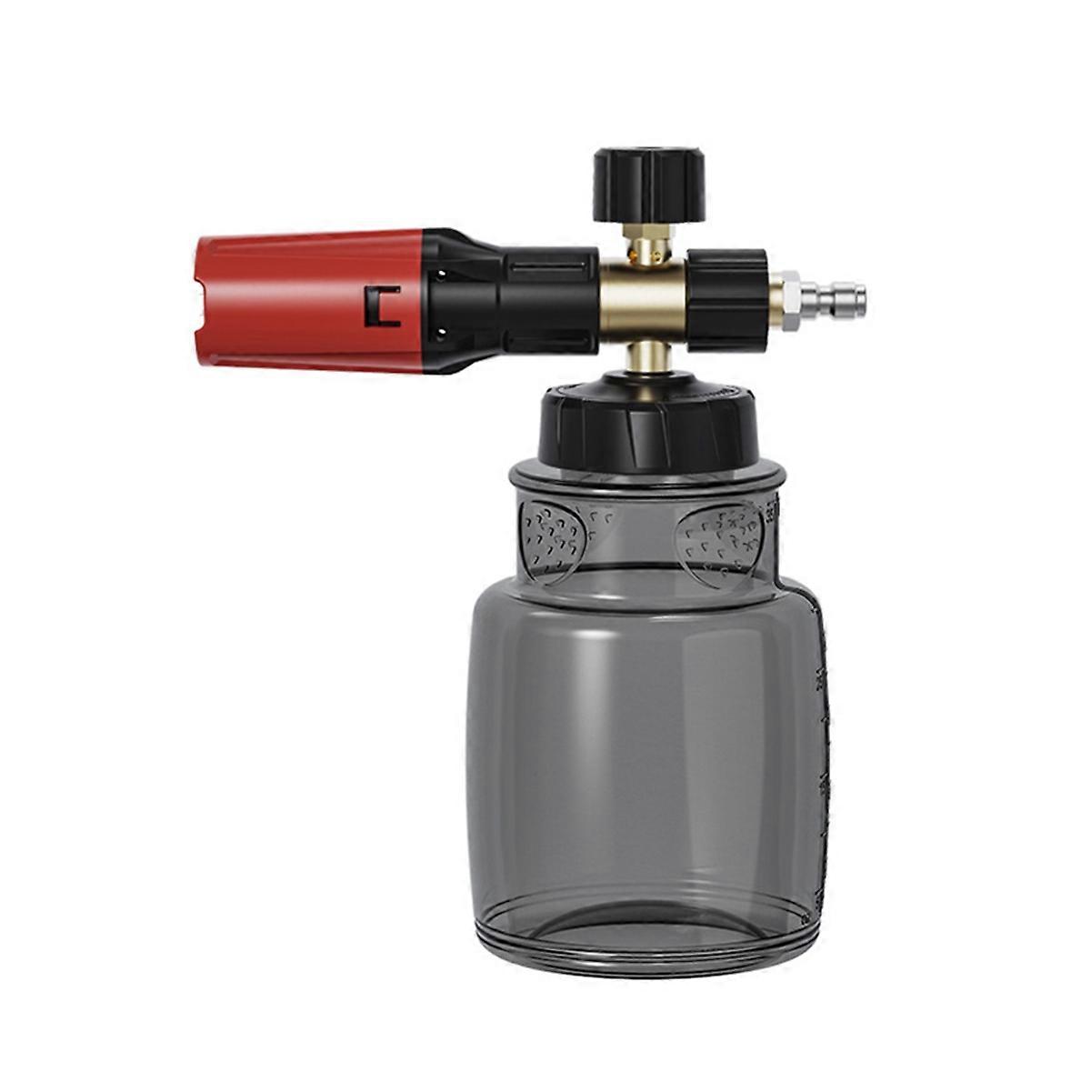 High Pressure Snowflake Foam Foam Bottle Sprayers 1/4 Quick Connect High Pressure Cleaning Tool A