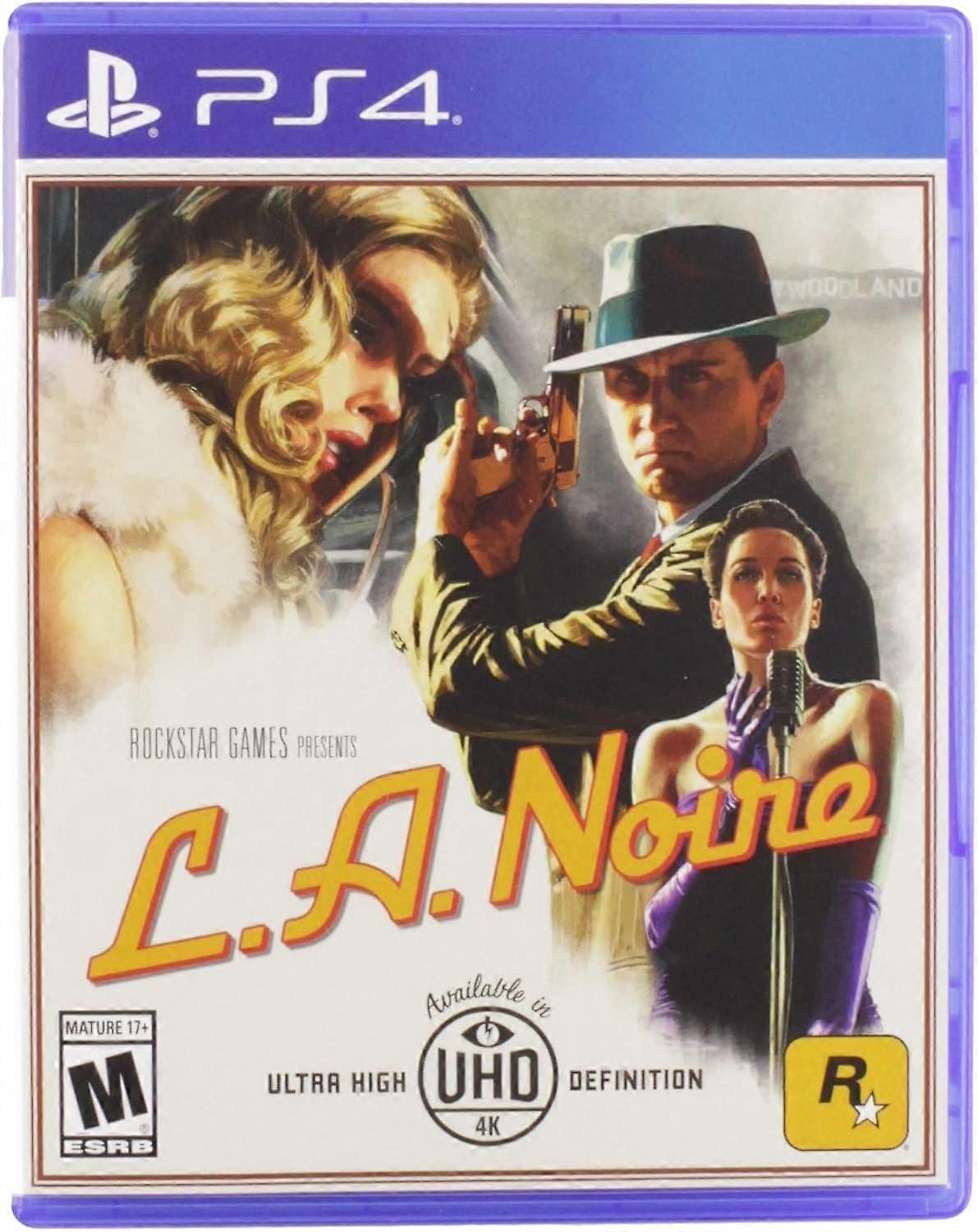 LA Noire Remastered PS4 Game