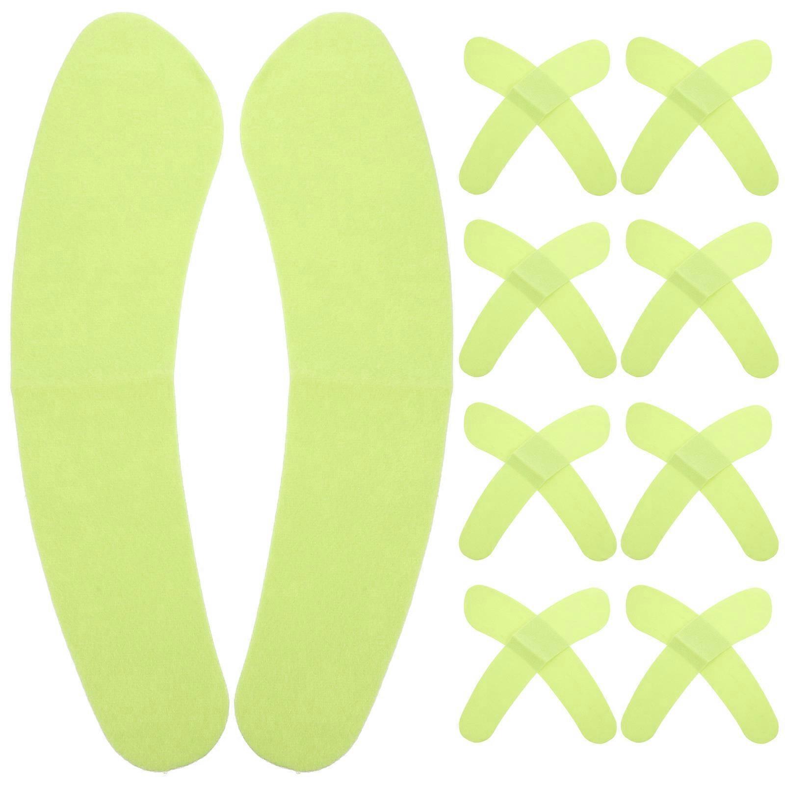 Reusable Toilet Seat Cover with Soft Fiber Fabric 10 Pairs Light Green Small Size