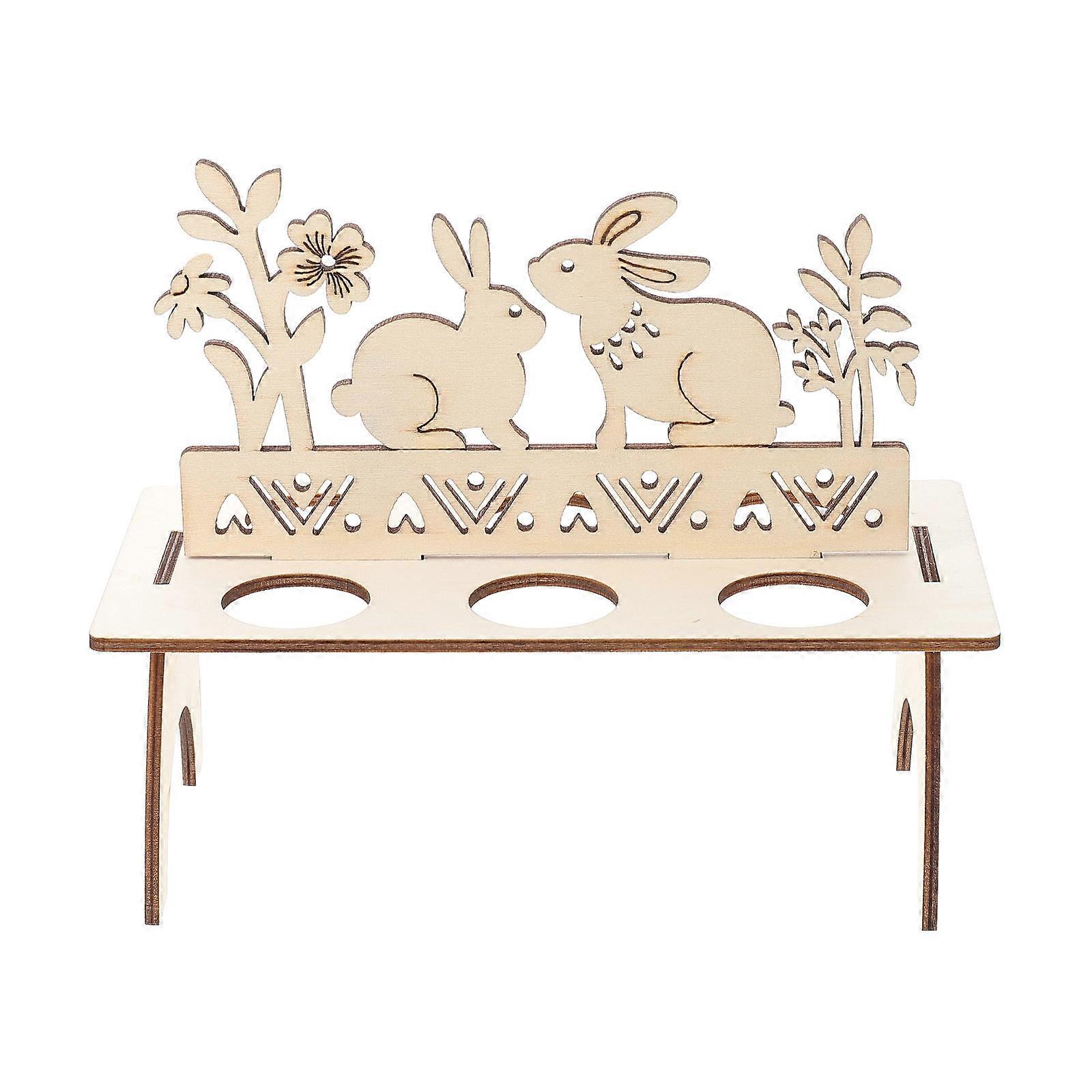 Multi Function Easter Egg Rack, Decorative Holder, Compact DIY Craft for Home, Office, Restaurant & Festival Use