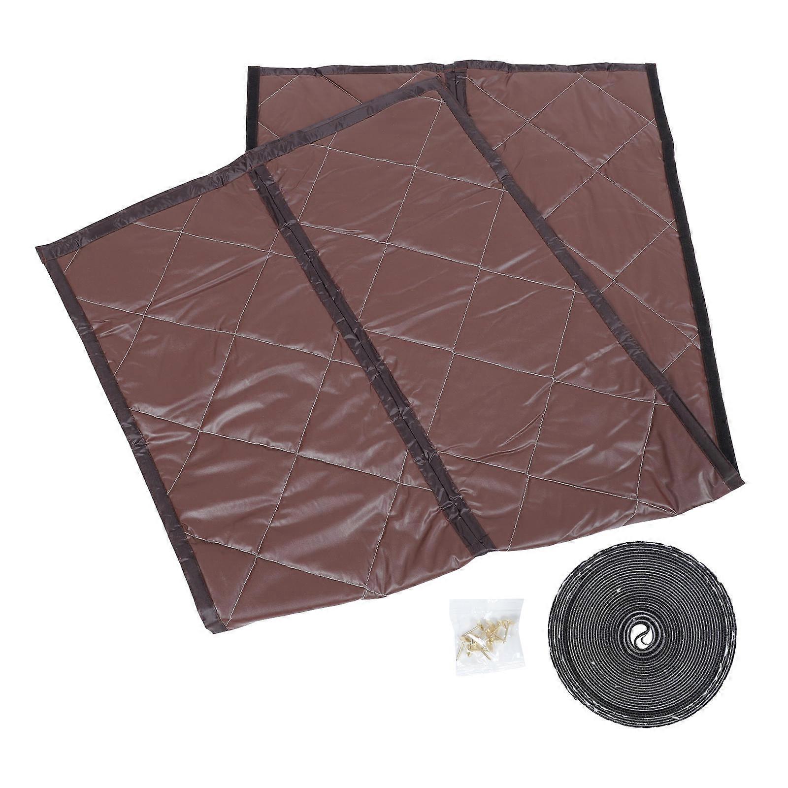 1set Magnetic Thermal Insulated Door Curtain Insulation Curtain