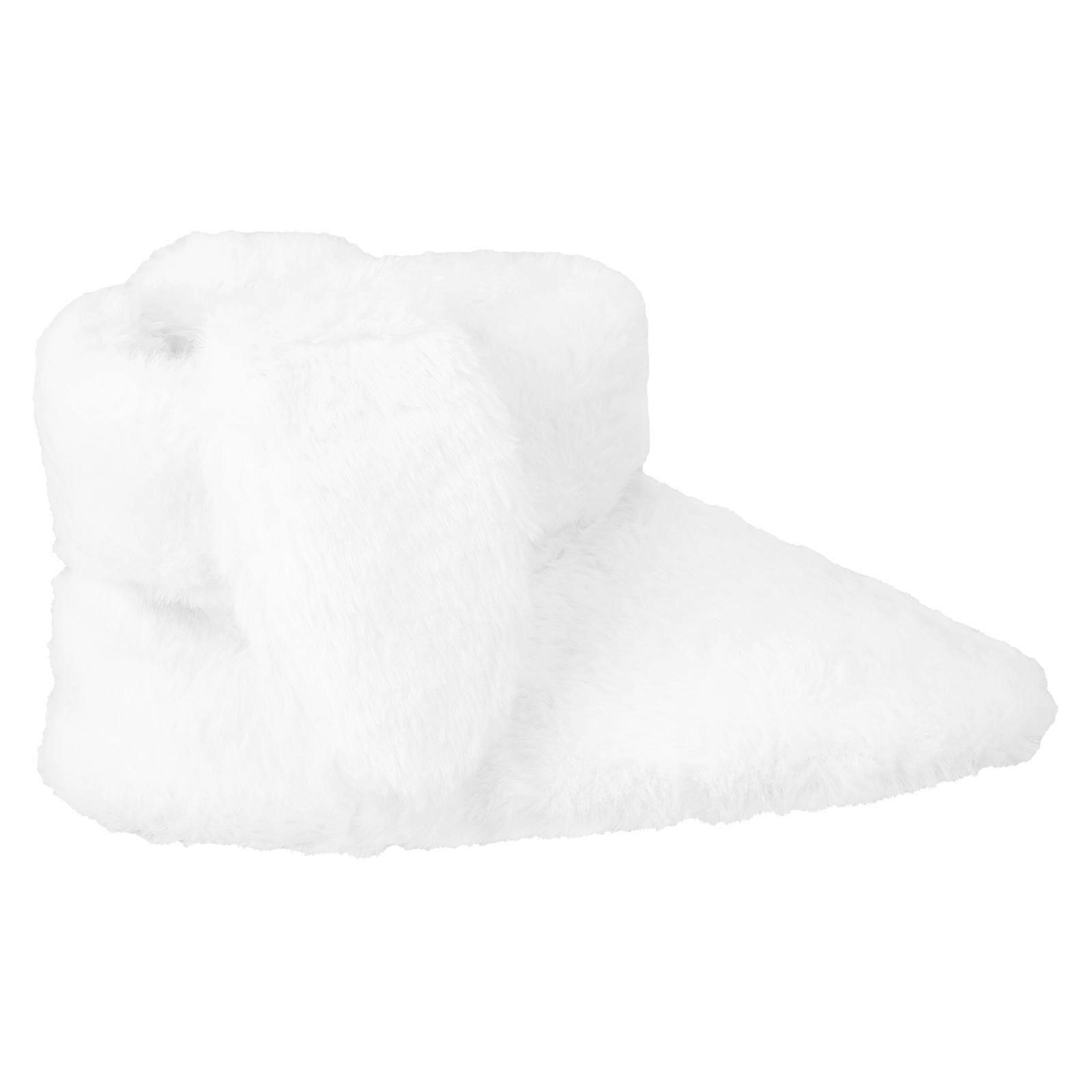 Bottes d’intérieur chaudes en peluche pour les femmes Pantoufles en coton confortables avec conception de lapin de dessin animé pour une utilisation à la maison en hiver