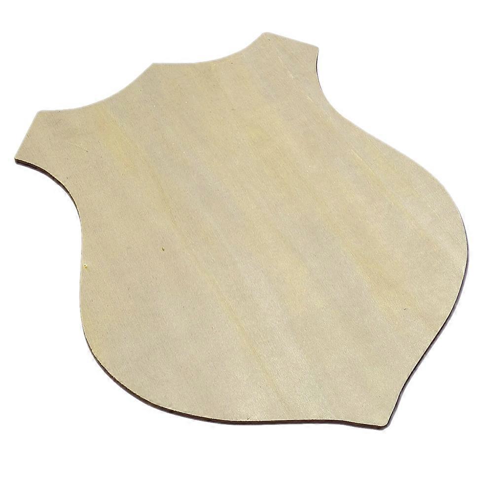 Unfinished Wooden Badge Board for DIY Crafting, Large Graffiti Wood Chips for Home Decor, Educational Projects, and Creative Handicrafts with Family