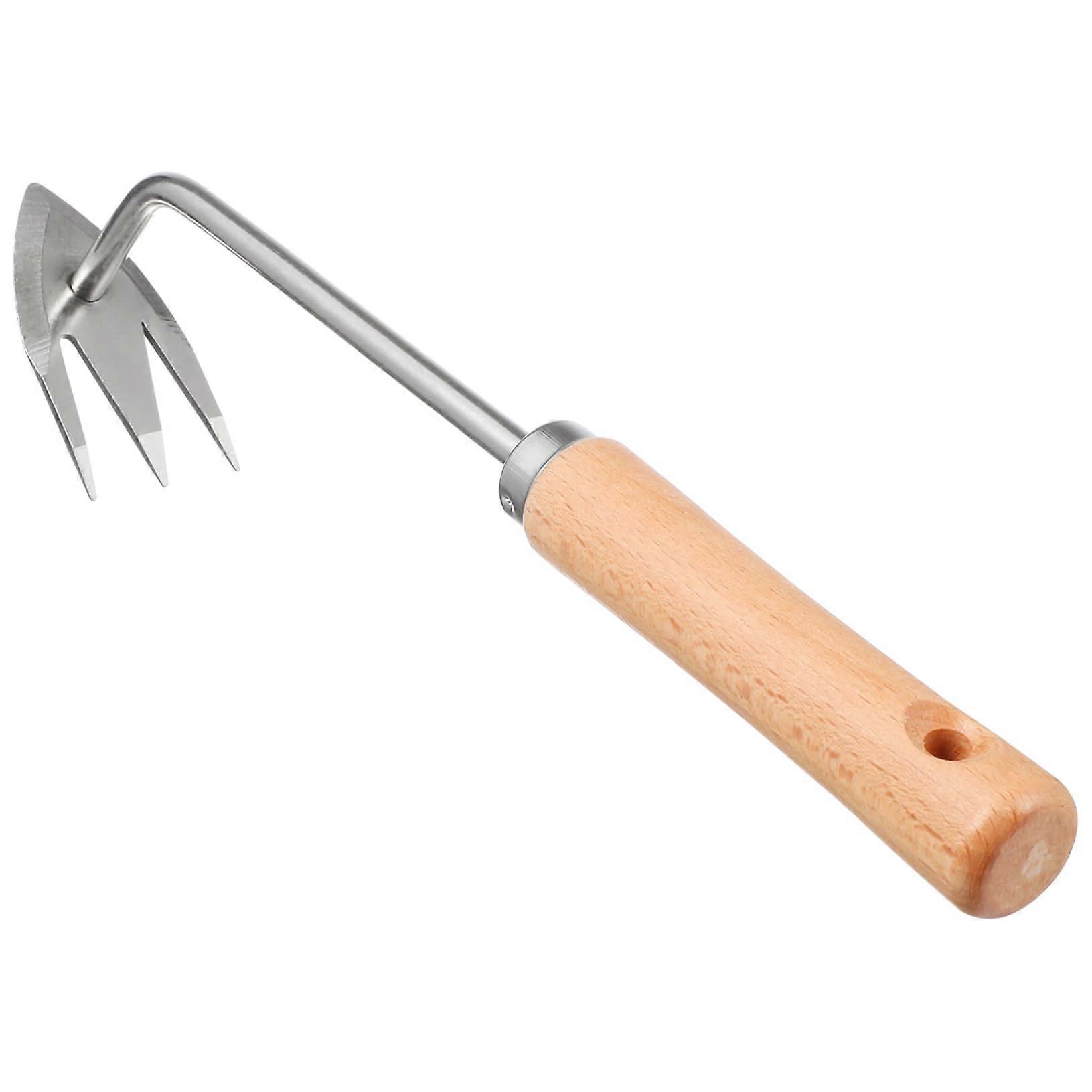 Multifunctional Weed Puller Handheld Garden Weeder Tool, Rust-Free Stainless Steel, Small Weed Tool, Model 1