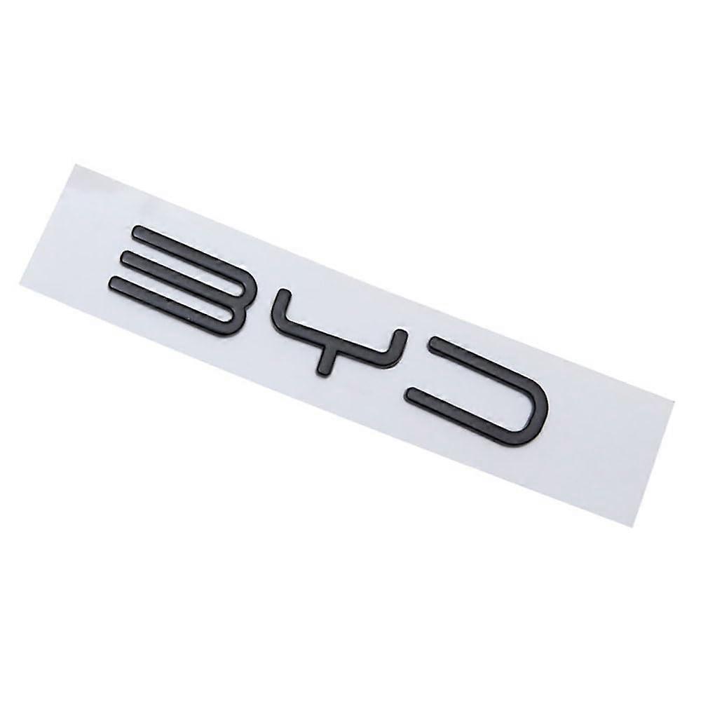 3D Metal Emblems Sticker Chrome Badge For BYD Tang Song Yuan Qin Adhesive Logo Car Body Boot Door