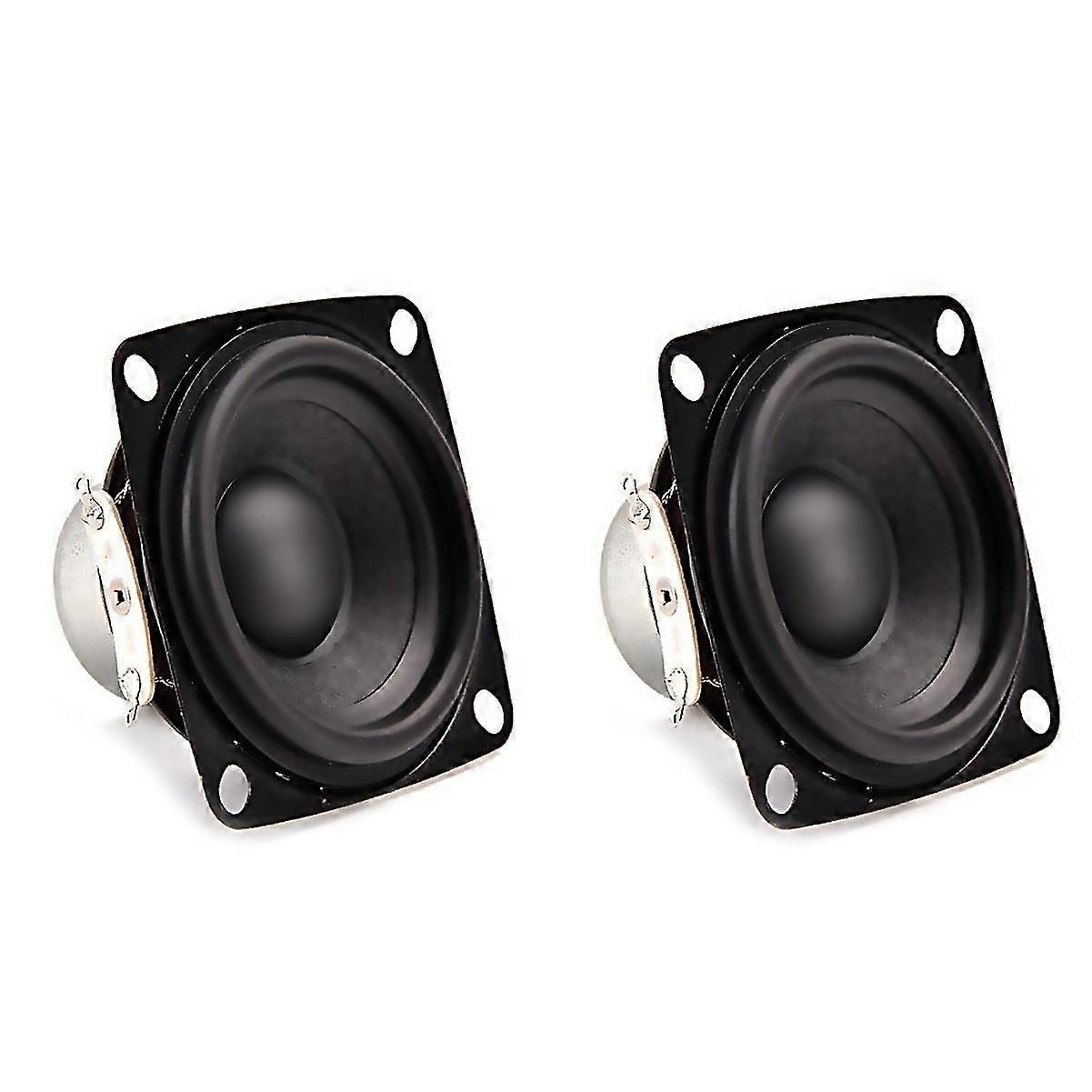 For 2pcs 52mm full range speakers 4 ohm 10w flat arc double magnetic bluetooth speaker