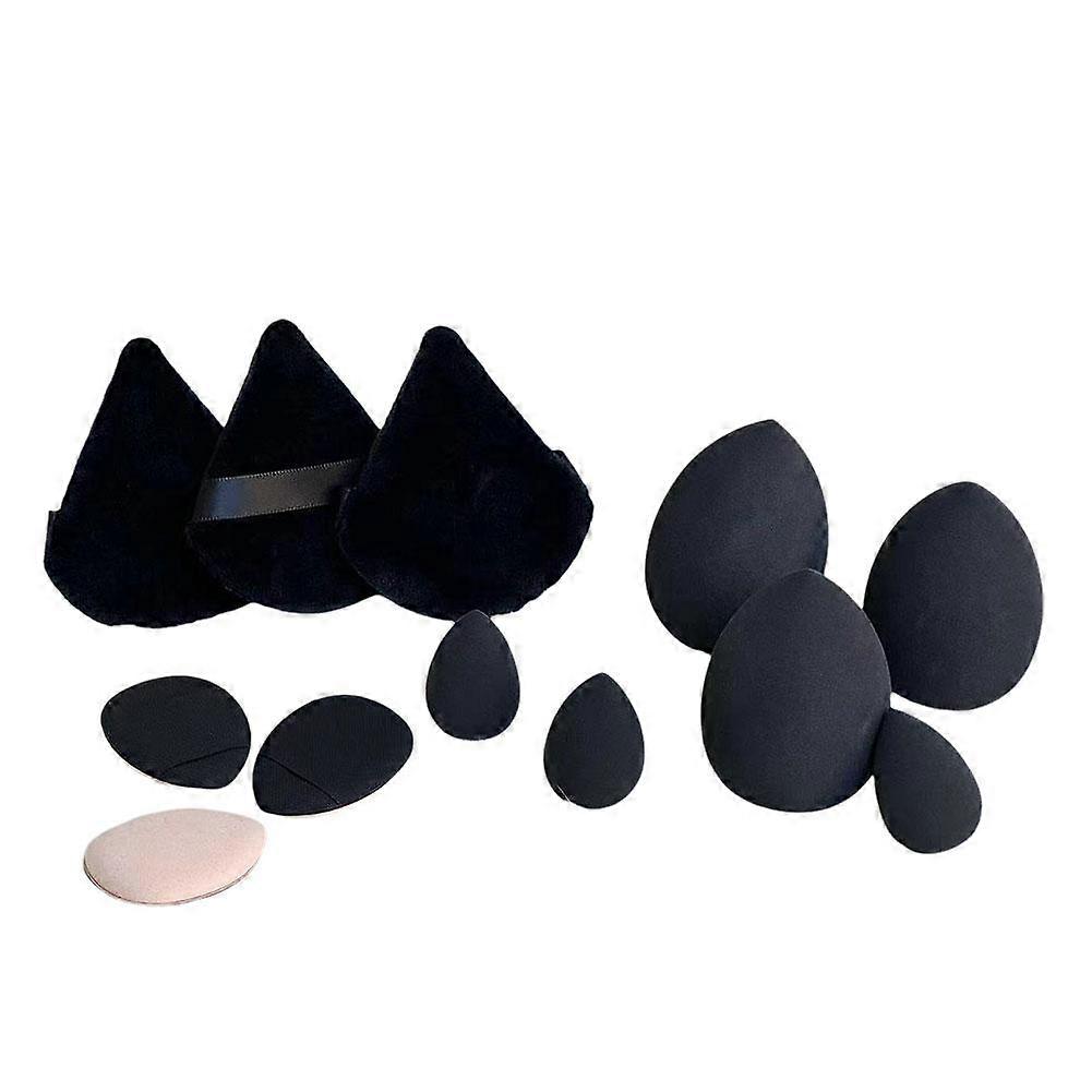For Makeup Sponges 12Pcs Set Reusable Dual Use Beauty Blenders for Wet and Dry Foundation Flawless Application