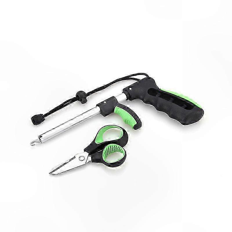 Fishing Hook Extractor with Spring Handle & Sharp Line Scissors for Fishing Tackle Gear