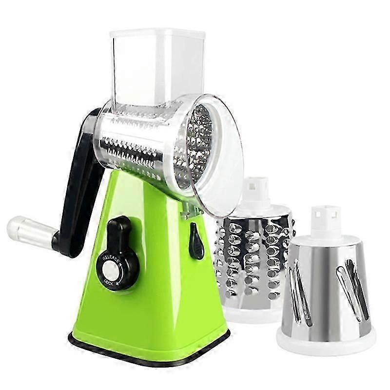 3 In 1 Multi-function Drum Cutter Slicer Rotary Grater Food Processor For Carrot